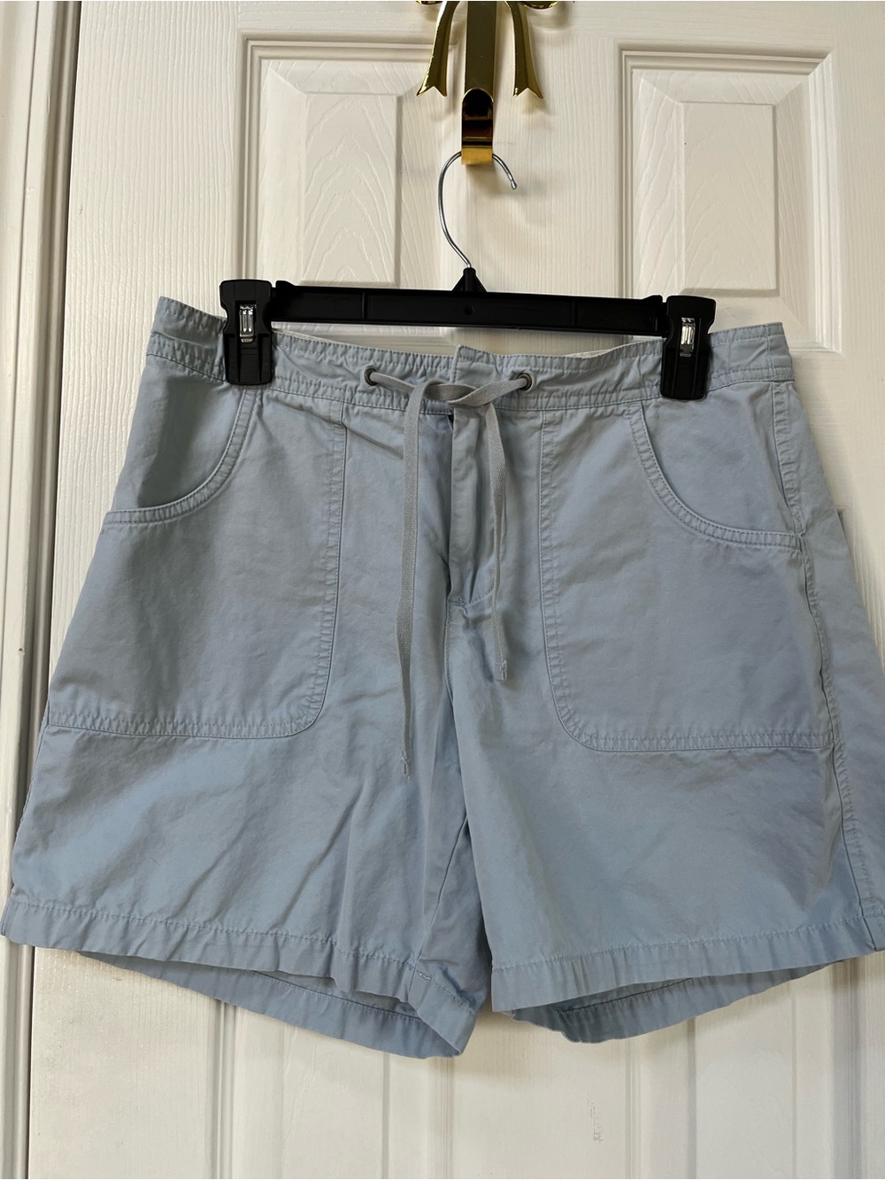 Old Navy Light Blue Women's Bermuda Shorts with Drawstring